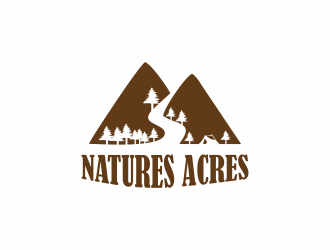 Natures Acres logo design by haidar