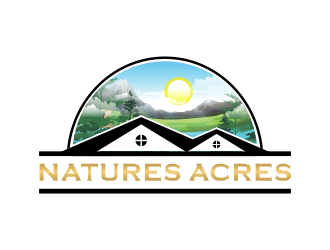 Natures Acres logo design by BlessedArt