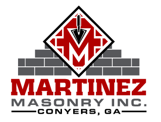 Martinez Masonry Inc. logo design by scriotx