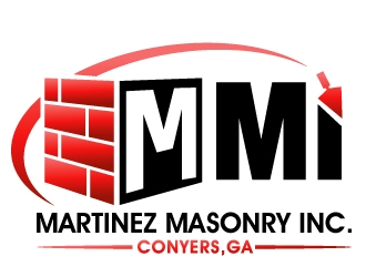 Martinez Masonry Inc. logo design by PMG