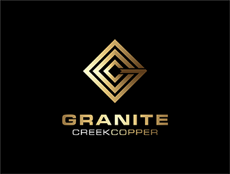 Granite Creek Copper logo design by hole