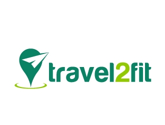 travel2fit logo design by Marianne