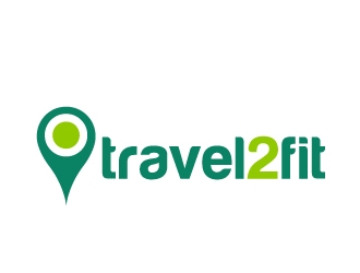 travel2fit logo design by Marianne