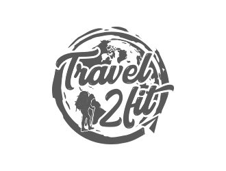 travel2fit logo design by MarkindDesign