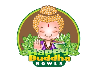 Happy Buddha Bowls logo design by uttam