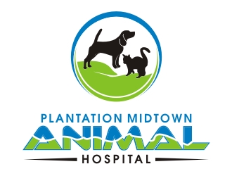 Plantation Midtown Animal Hospital logo design by hallim