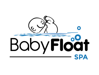 Baby Float Spa logo design by aldesign