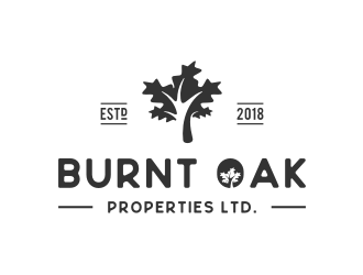 Burnt Oak Properties Ltd. logo design by Gravity