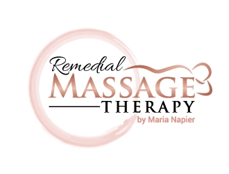 Remedial Massage Therapist  logo design by jaize