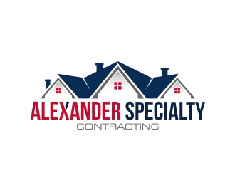 Alexander Specialty Contracting logo design by MarkindDesign