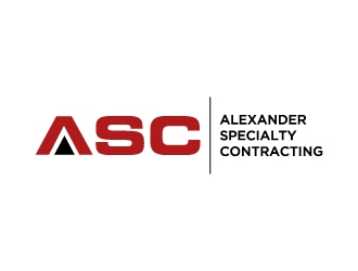 Alexander Specialty Contracting logo design by labo