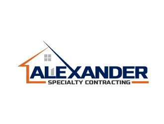 Alexander Specialty Contracting logo design by art-design