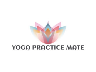 Yoga Practice Mate logo design by PyramidDesign