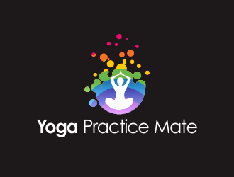 Yoga Practice Mate logo design by YONK
