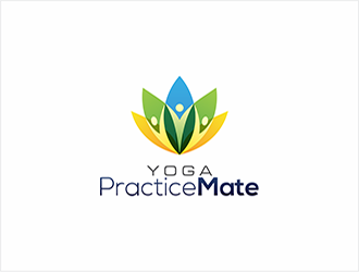 Yoga Practice Mate logo design by hole