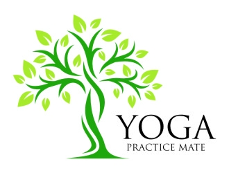 Yoga Practice Mate logo design by jetzu