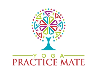 Yoga Practice Mate logo design by cikiyunn