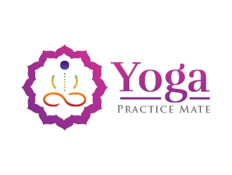 Yoga Practice Mate logo design by lbdesigns