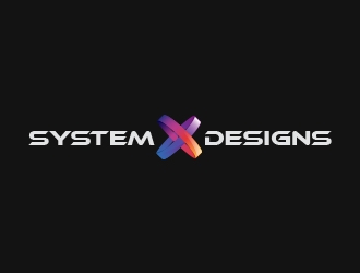 System X Designs logo design by lbdesigns