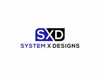 System X Designs logo design by ubai popi
