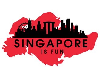 Singapore Is Fun logo design by shere