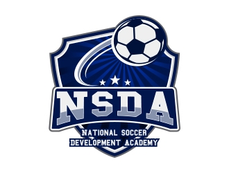 National Soccer Development Academy logo design by lbdesigns