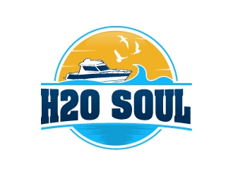 h2o Soul logo design by JJlcool