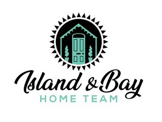 Island & Bay Home Team   (home team is smaller) logo design by shere