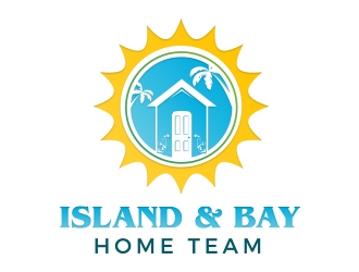 Island & Bay Home Team   (home team is smaller) logo design by lbdesigns