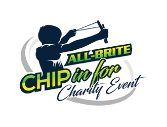 All-Brite Chip in for Charity Event logo design by MAXR