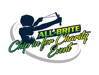 All-Brite Chip in for Charity Event logo design by MAXR