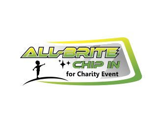 All-Brite Chip in for Charity Event logo design by done