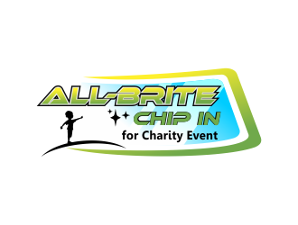 All-Brite Chip in for Charity Event logo design by done