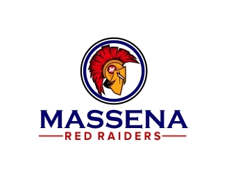 Massena Red Raiders logo design by amar_mboiss