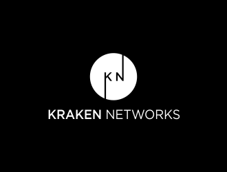 Kraken Networks logo design by afra_art