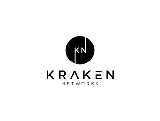 Kraken Networks logo design by afra_art