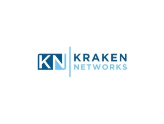 Kraken Networks logo design by bricton