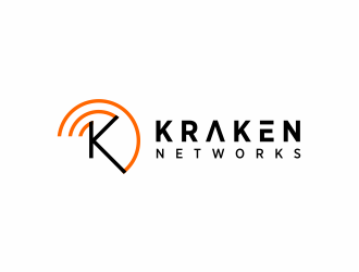Kraken Networks logo design by MagnetDesign