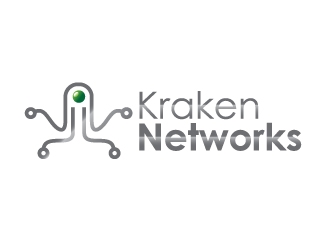 Kraken Networks logo design by uttam