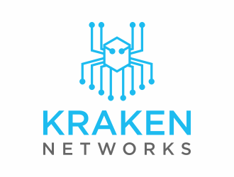 Kraken Networks logo design by savana