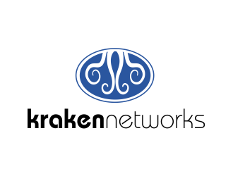 Kraken Networks logo design by MariusCC