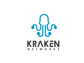 Kraken Networks logo design by fontstyle