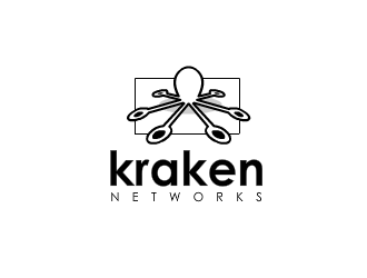Kraken Networks logo design by fontstyle