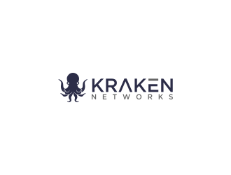 Kraken Networks logo design by oke2angconcept