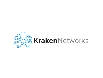 Kraken Networks logo design by amar_mboiss