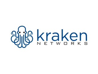 Kraken Networks logo design by Foxcody