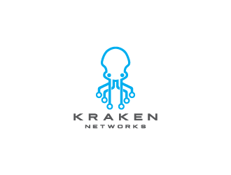 Kraken Networks logo design by emyouconcept
