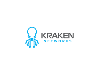 Kraken Networks logo design by emyouconcept
