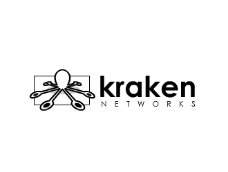 Kraken Networks logo design by fontstyle