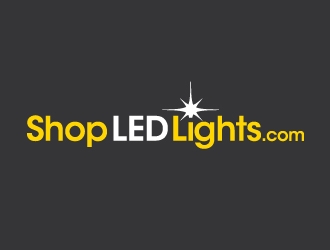 Shop LED Lights.com logo design by ORPiXELSTUDIOS